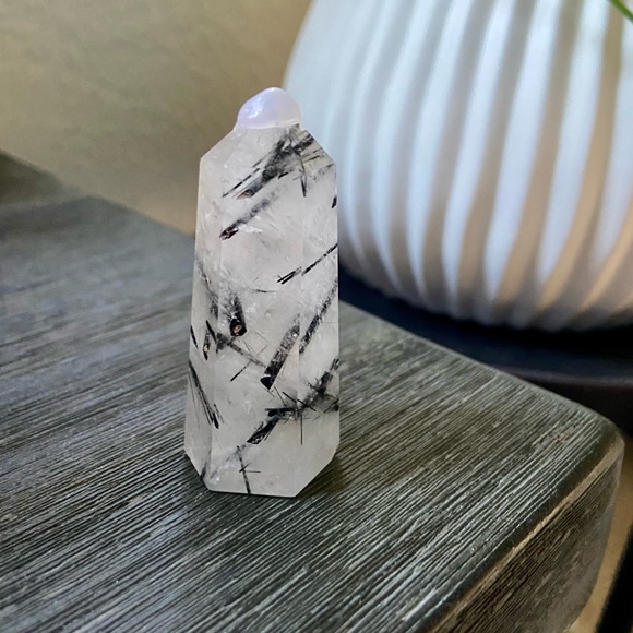 Tourmaline in Quartz Tower #2 - Picture 5 of 9